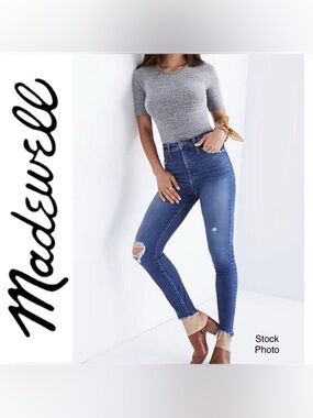MADEWELL Curvy High-Rise Skinny Drop Step-Hem Edition J9409 (26)